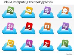 0814 cloud computing technology icons coming out of a cloud image ppt slides