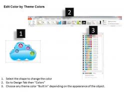 27353138 style technology 1 cloud 1 piece powerpoint presentation diagram infographic slide
