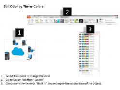 18258104 style technology 1 cloud 1 piece powerpoint presentation diagram infographic slide