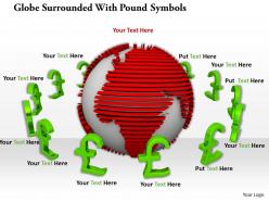 0814 globe surrounded with pound symbols image graphics for powerpoint
