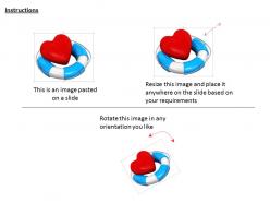 0814 heart lifesaver for health graphic for powerpoint