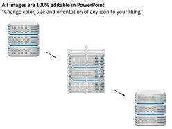 8090963 style technology 1 servers 1 piece powerpoint presentation diagram infographic slide