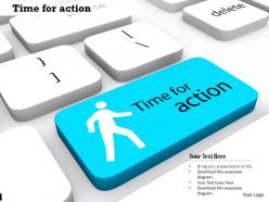 0814 key with time of action theme image graphics for powerpoint