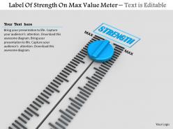 0814 label of strength on max value meter image graphics for powerpoint