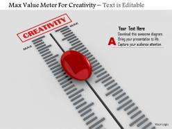 0814 max value meter for creativity image graphics for powerpoint