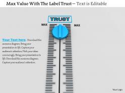0814 max value on meter for trust image graphics for powerpoint