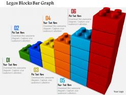 0814 multicolored bar graph made by lego blocks image graphics for powerpoint