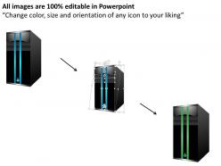 61707328 style technology 1 servers 1 piece powerpoint presentation diagram infographic slide