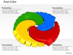 0814 red blue green and yellow gears for process control image graphics for powerpoint