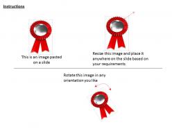 0814 red ribbon batch for championship graphic for powerpoint