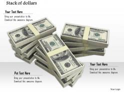 0814 stack of dollars for finance money concepts image graphics for powerpoint