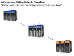 59098277 style technology 1 servers 1 piece powerpoint presentation diagram infographic slide