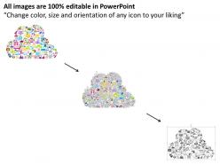 12086355 style hierarchy social 1 piece powerpoint presentation diagram template slide