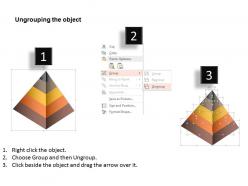 17533557 style layered pyramid 5 piece powerpoint presentation diagram infographic slide