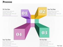 0914 business plan abstract shape process info graphic image slide powerpoint template