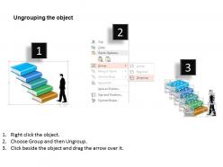 18204749 style layered stairs 5 piece powerpoint presentation diagram infographic slide