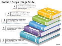 43273852 style layered stairs 5 piece powerpoint presentation diagram infographic slide