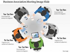 0914 business plan business association meeting image slide powerpoint presentation template