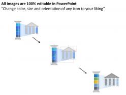 0914 business plan business pillars temple info graphic powerpoint presentation template