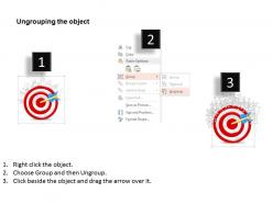 29240441 style circular bulls-eye 3 piece powerpoint presentation diagram infographic slide