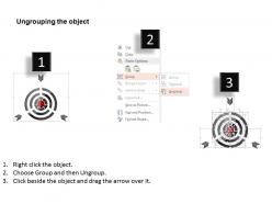 17277111 style circular bulls-eye 3 piece powerpoint presentation diagram infographic slide