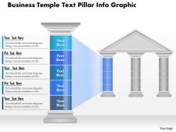 0914 business plan business temple text pillar info graphic powerpoint presentation template