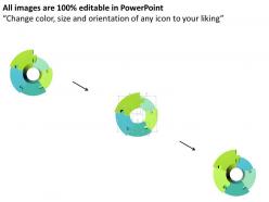 27563939 style division pie-donut 5 piece powerpoint presentation diagram infographic slide