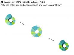 6922044 style division pie-donut 9 piece powerpoint presentation diagram infographic slide