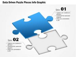 0914 business plan data driven puzzle pieces info graphic powerpoint presentation template