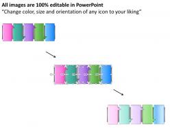82946786 style layered horizontal 5 piece powerpoint presentation diagram infographic slide