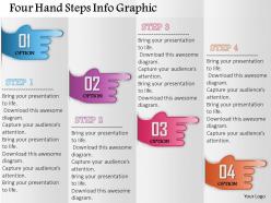 0914 business plan four hand steps info graphic powerpoint presentation template