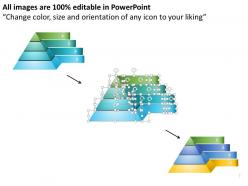 9553740 style layered pyramid 4 piece powerpoint presentation diagram infographic slide