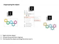 0914 business plan gear process five steps info graphic powerpoint presentation template