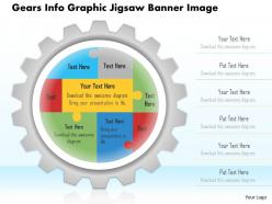0914 business plan gears info graphic jigsaw banner image powerpoint template