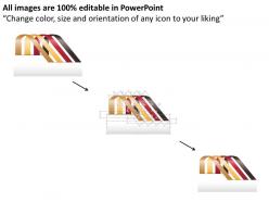 18347636 style layered horizontal 4 piece powerpoint presentation diagram infographic slide