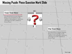 0914 business plan missing puzzle piece question mark slide powerpoint template