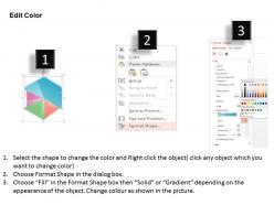 0914 business plan pie chart octagon shape powerpoint template