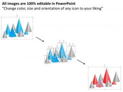 0914 business plan process pyramids bar chart business slide powerpoint template