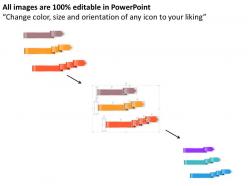 0914 business plan process three steps horizontal arrows slide powerpoint template