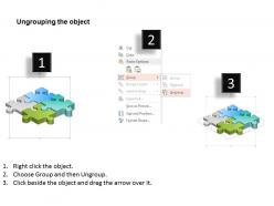 35741495 style puzzles matrix 4 piece powerpoint presentation diagram infographic slide