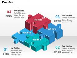 47123481 style concepts 1 growth 4 piece powerpoint presentation diagram infographic slide