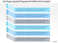 0914 business plan six stages agenda diagram workflow info graphic powerpoint presentation template
