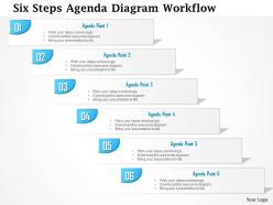 0914 business plan six steps agenda diagram workflow powerpoint presentation template