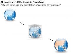 0914 business plan small 3d glossy continents specialized globes powerpoint presentation template