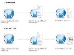 0914 business plan small 3d glossy continents specialized globes powerpoint presentation template