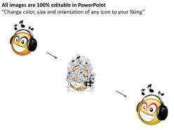 0914 business plan smiley face icons powerpoint template