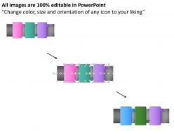305611 style layered horizontal 3 piece powerpoint presentation diagram infographic slide