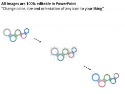 12102303 style circular zig-zag 5 piece powerpoint presentation diagram infographic slide