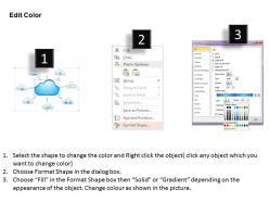 51599303 style technology 1 cloud 1 piece powerpoint presentation diagram infographic slide