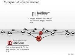0914 concept of metaphor of communication network image graphics for powerpoint